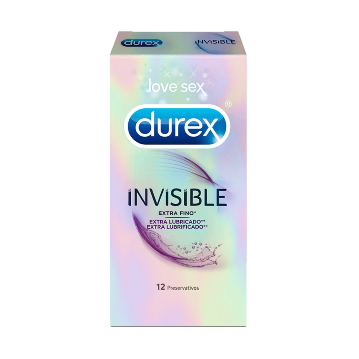 Durex Invisible Extra Fino Extra Lubricado 12 Unidades Ya En Wofarma 4625