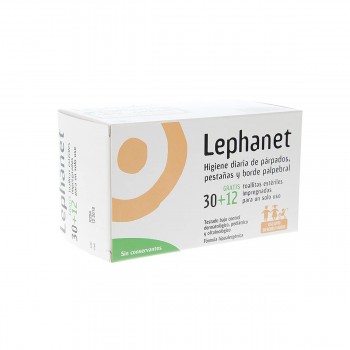 Lephanet 30 toallitas oculares (12 gratis)